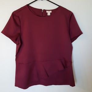 Peplum top